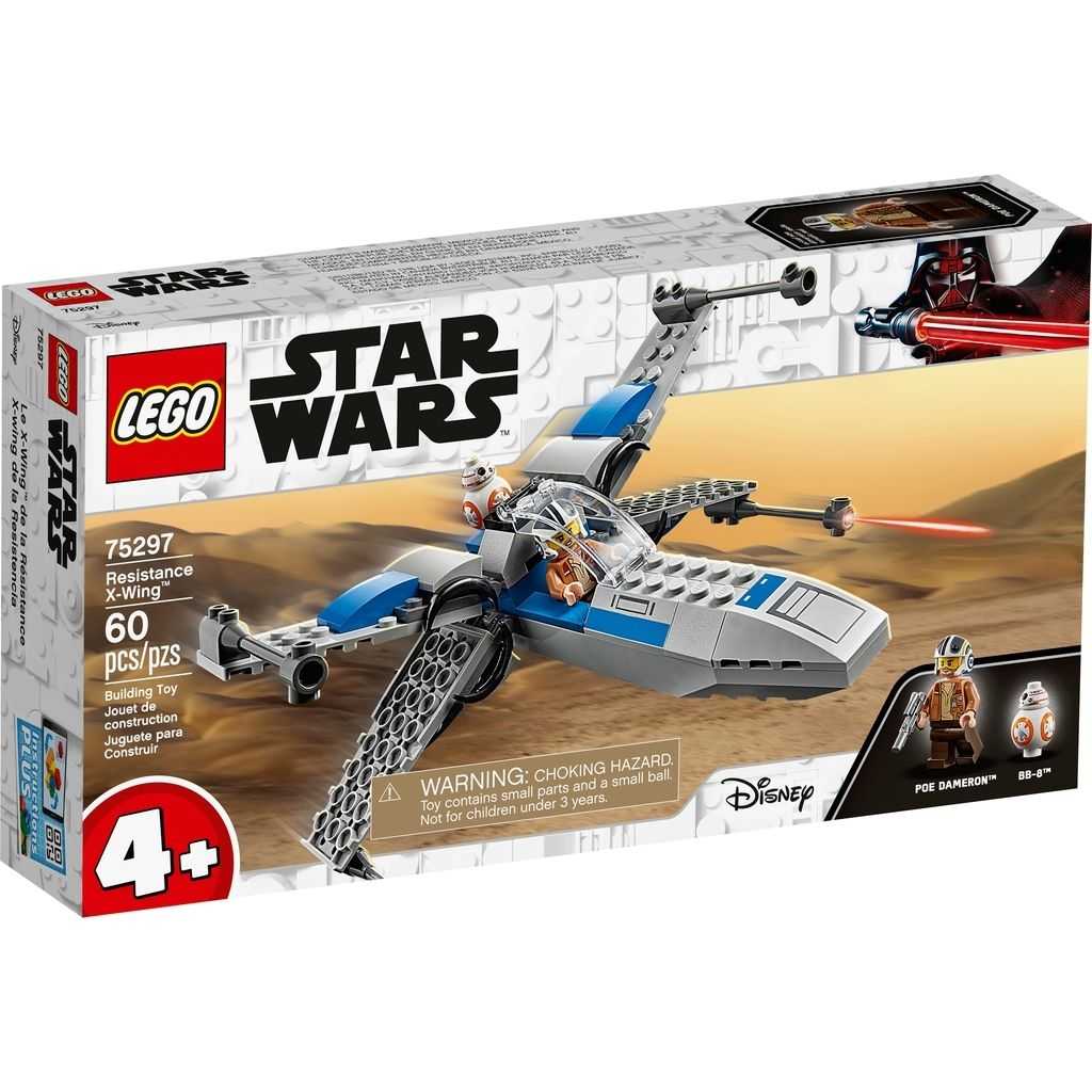 Star Wars Lego Ala-X de la Resistencia Edades 4+ # 75297 Artículo 60 Piezas | TWQ-490682